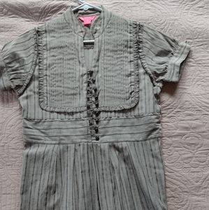 Knee Length Shirt Dress - Size 10.